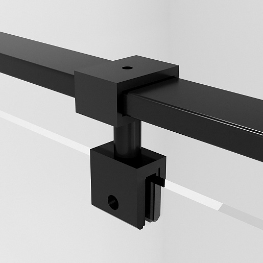 Niagara Душевой уголок Nova 100x100 NG-6832-34BLACK – фотография-6